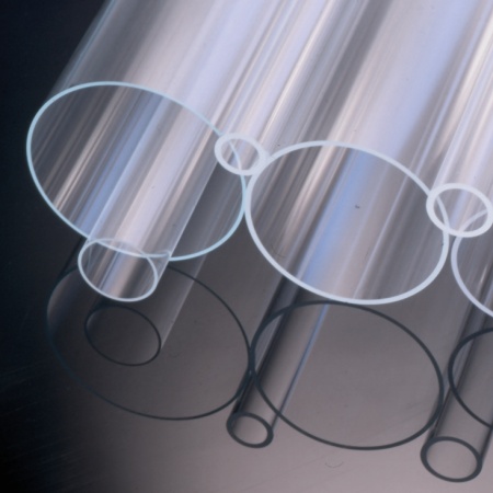 clear continuous cast acrylic tube